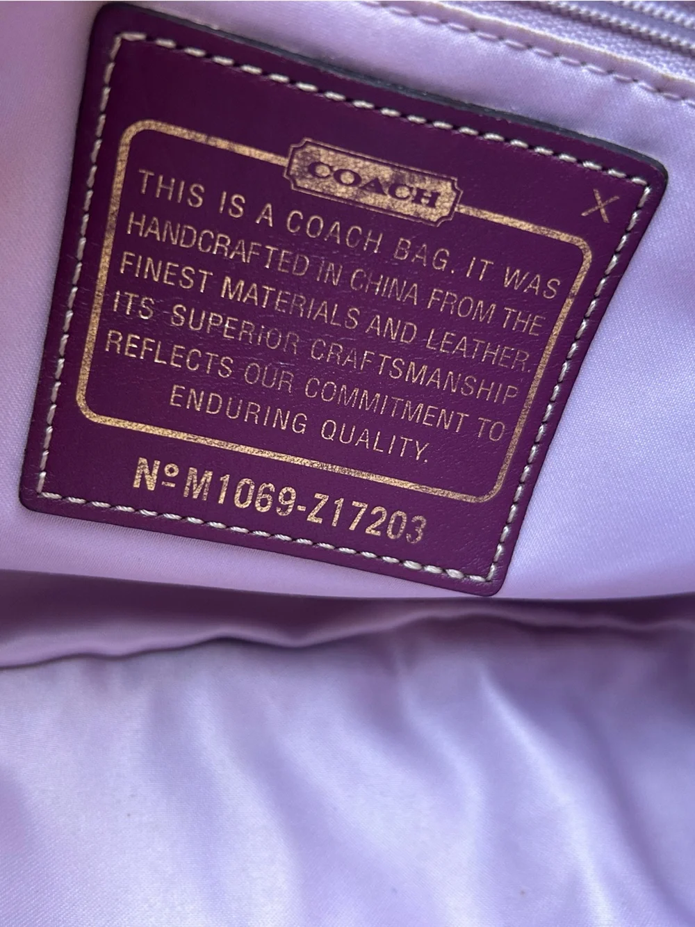 Rare Coach Legacy Garcia Hobo Bag in Pink
